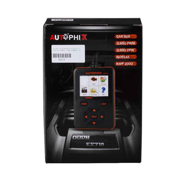 New Autophix E-SCAN ES710 Diagnostic Tool for HONDA + OBD2 Scanner