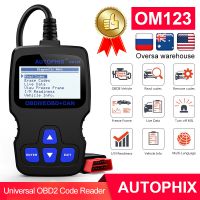 Autophix OM123 OBD2 Scanner OBD 2 Car Diagnostic Tool  Automotive Scanner ODB Code Reader Auto Scan Tools PK ELM327 CR3001 AD10