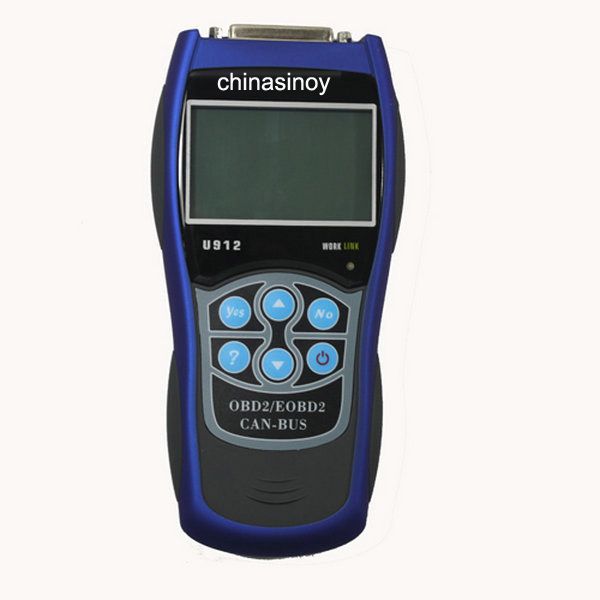 Autoscanner OBDII EOBD fault code reader U912 updated by internet