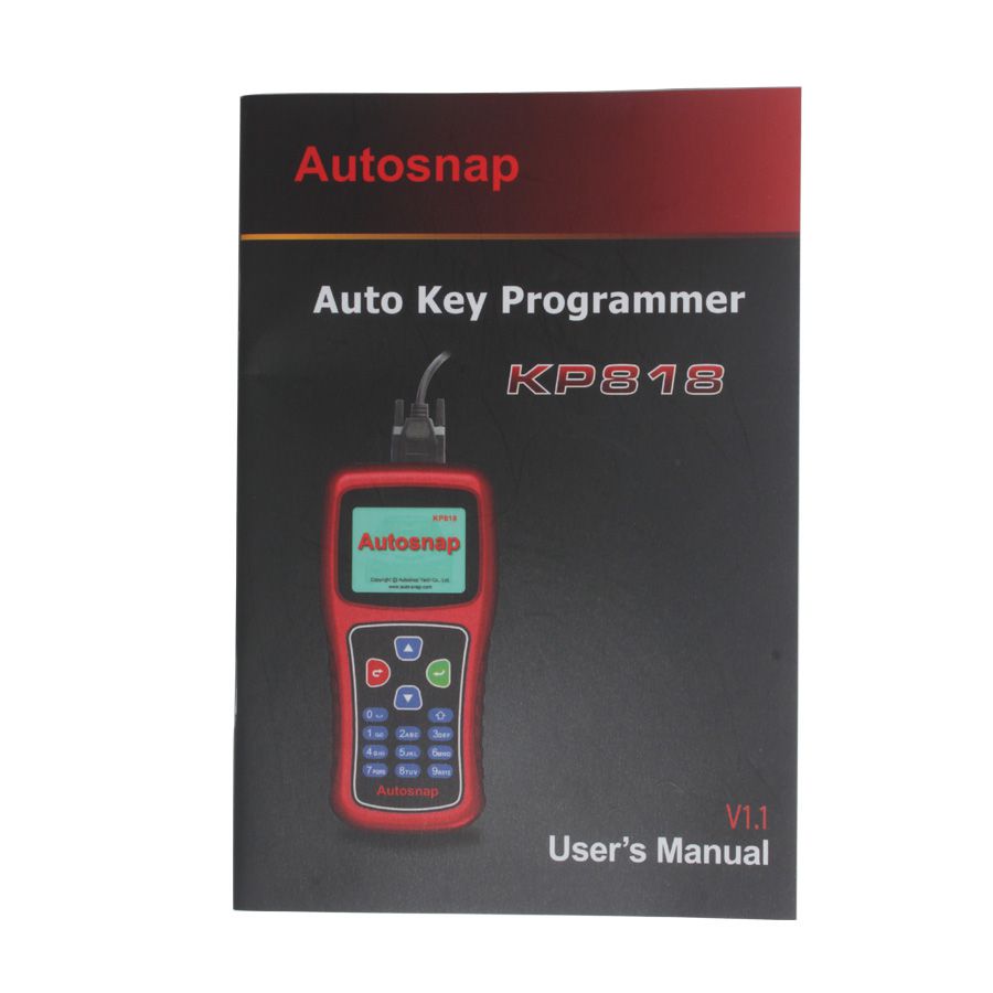 Autosnap KP818 Upgradeable Auto Key Programmer