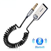 Aux Bluetooth Adapter Dongle Cable For Car 3.5mm Jack Aux Bluetooth 5.0 4.2 4.0 Receiver Speaker Audio Music Transmitter