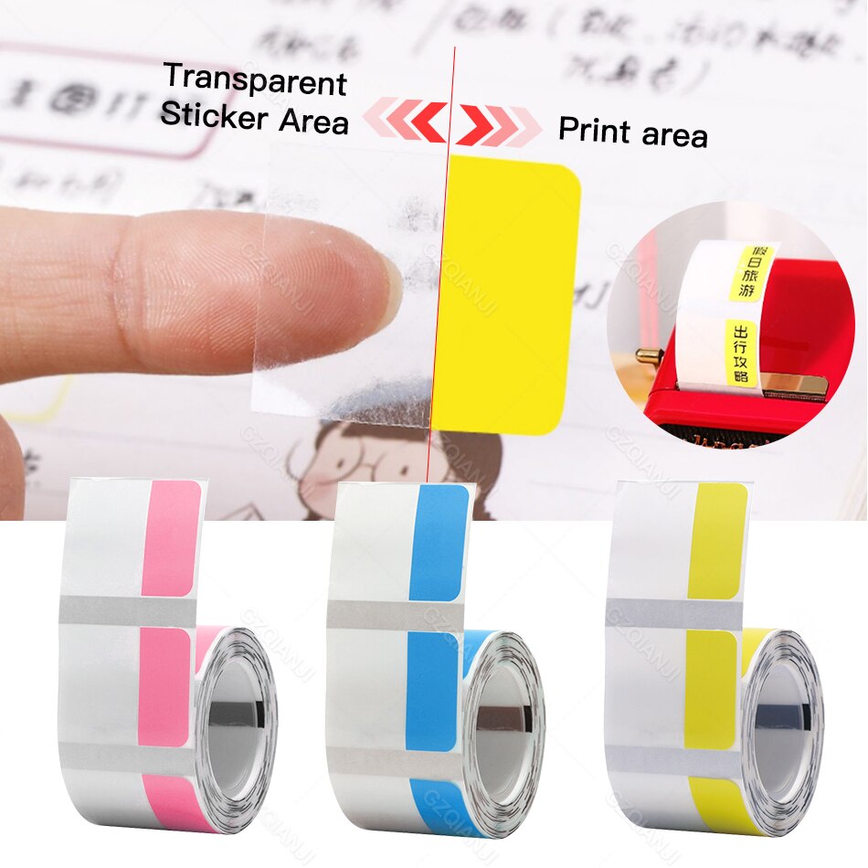 B21 Thermal Label Printer Mini Portable Barcode Label Printer Paper For Android iOS Phone Price Tag Sticker Machine