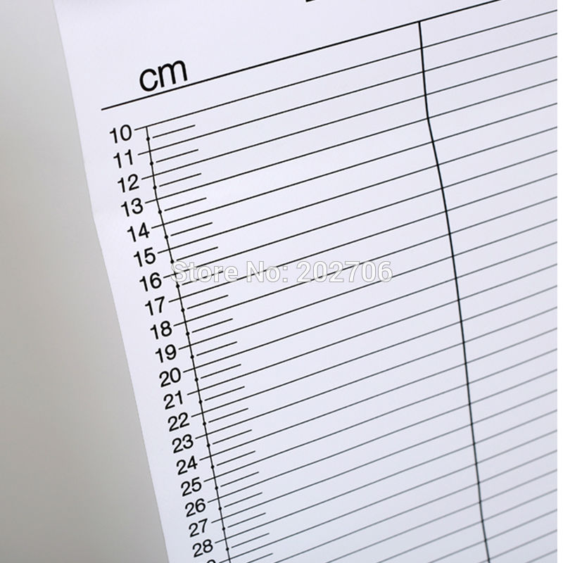0-100cm Popular Design Baby Height Measuring Scale/Infantometer Soft PVC For Infant Baby Body Mat Growth Ruler Map Ruler Tape