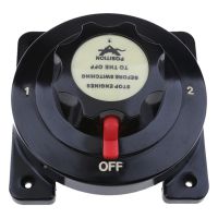 Heavy Duty Marine Dual Battery Switch Isolator Selector Boat/RV/Caravan/Yacht