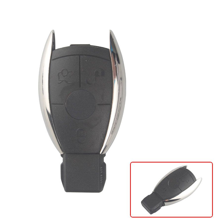 Smart Key Shell 3 Button without the Plastic Board for Benz