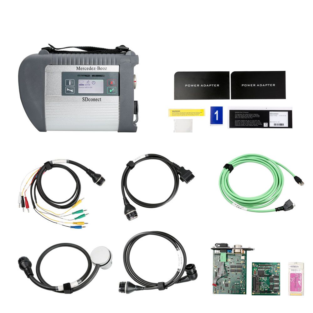 2022.3 MB SD Connect Compact 4 Star Diagnosis with with Vediamo and DTS Monaco Supports Multi-Languages