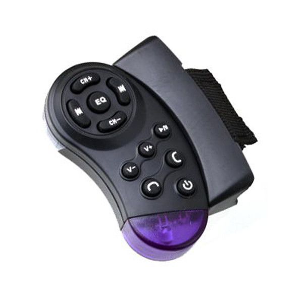 Bluetooth Car Kit Vehicle FM Transmitter MP3 Player Steering Wheel Controller