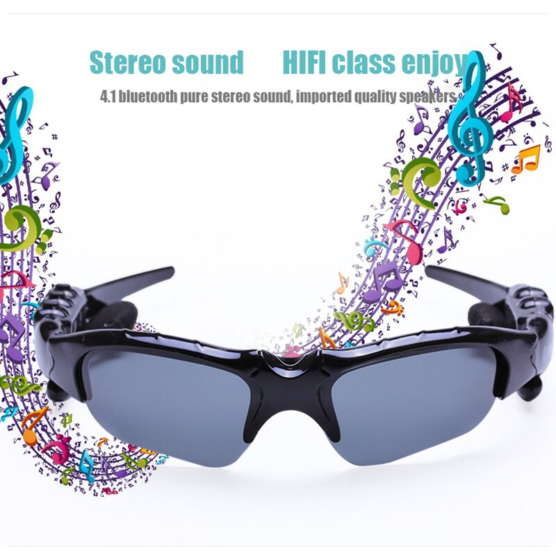 Smart Bluetooth Glasses Headset With Camera Wireless Multifunctional Polarizing Solar Eyes And Ears Driving Endoscope