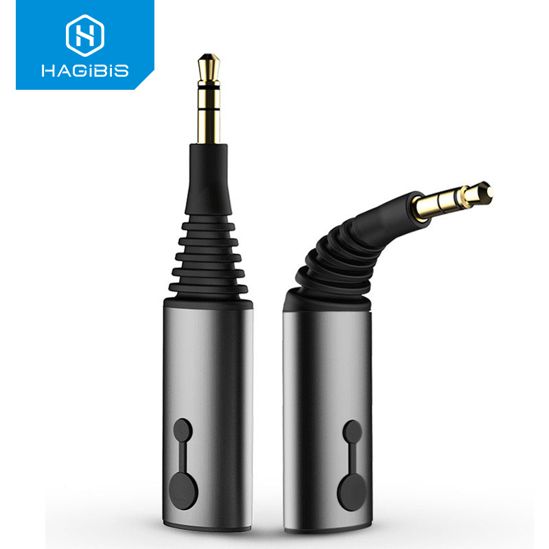 Hagibis Bluetooth Transmitter 5.0 For TV Headphones PC APTX 3.5mm Aux 2in1 Bluetooth Receiver For Speaker Wireless Audio switch