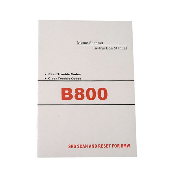 B800 Airbag Scan/Reset Tool for BMW SRS Reset Scanner OBD Diagnostic Tool  Free Shipping