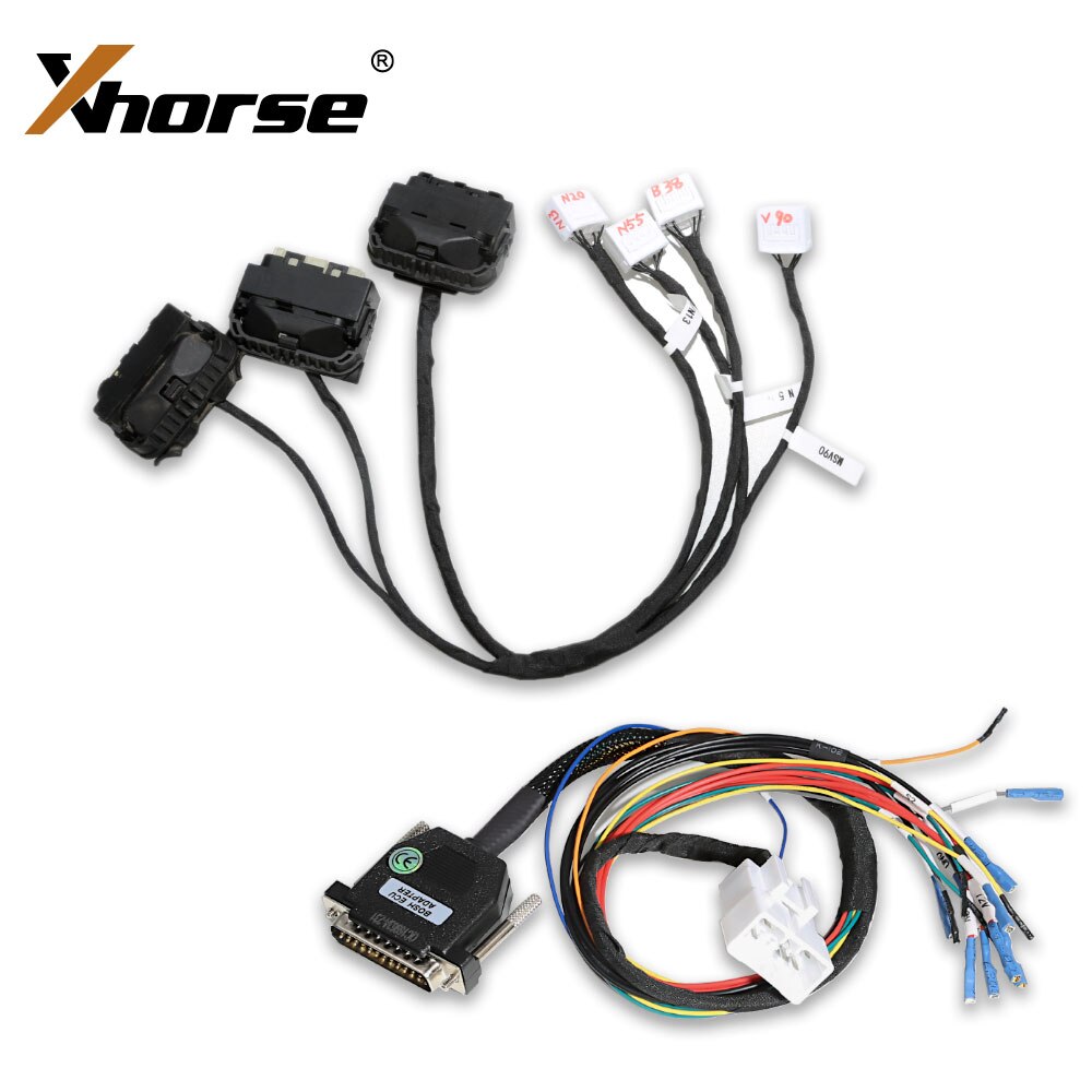 BMW DME Cloning Cable with Multiple Adapters B38 - N13 - N20 - N52 - N55 - MSV90 Work with VVDI PROG