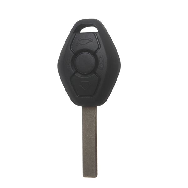 Key Shell 3 Button 2 Track (Back Side with the Words 433.92MHZ) For BMW 5pcs/lot