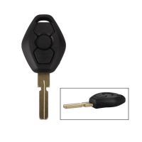 Key Shell 3 Button 4 Track (Back Side With The Words 433.92MHZ) For BMW 10pcs/lot