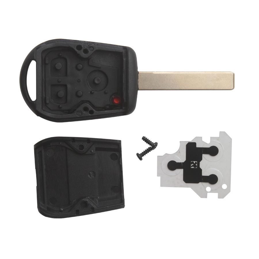 Transponder Key Shell 3-button 2 Track for BMW 10pcs/lot