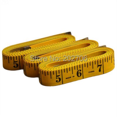 1pcs Soft 3 Meter 300CM Sewing Tailor Dressmaking 1.5M BMI Tape Digital Body Mass Slim Guide Body Fat Caliper