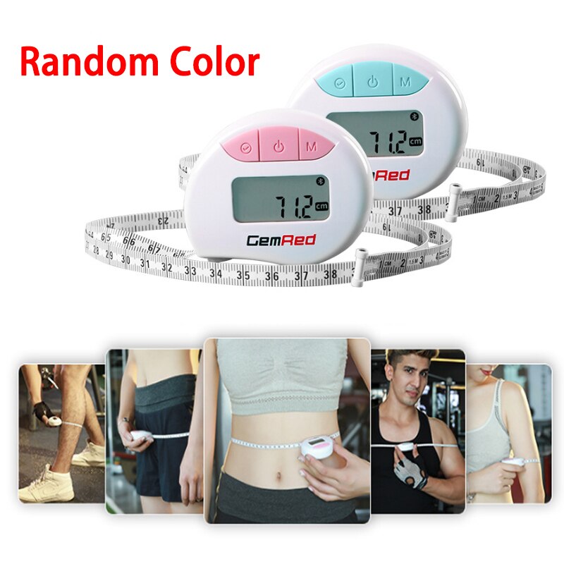 150cm Digital Body Tape Bluetooth APP Measure LED Electronic Health Body Fat Caliper Test Circumference and Linear Measure Mode