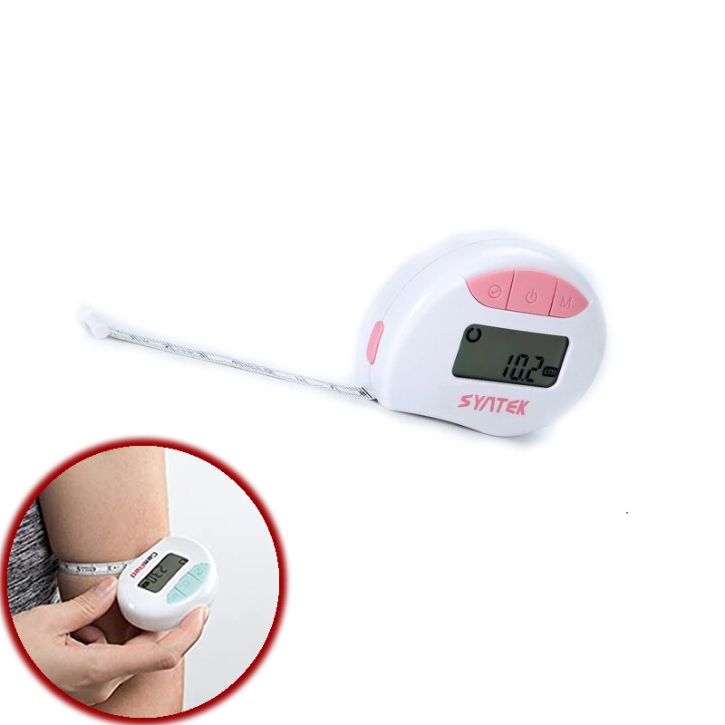 150cm Digital Body Tape Bluetooth APP Measure LED Electronic Health Body Fat Caliper Test Circumference and Linear Measure Mode