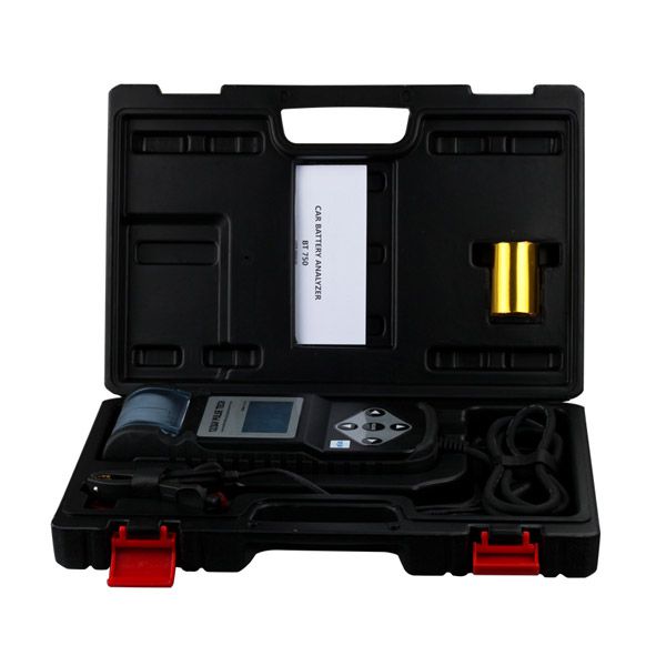 BT750 Battery Tester 12/24V Automotive Battery Analyzer with Printer