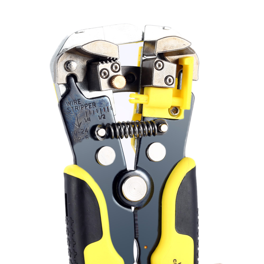 Cable Wire Stripper Automatic Crimping Tool Peeling Pliers Adjustable Terminal Cutter Wire multitool Crimper JX-1301