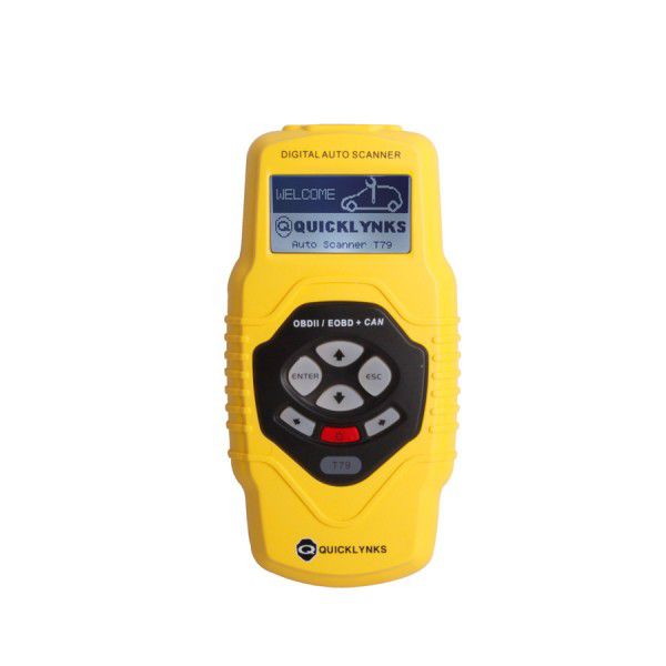 Yellow Highend Diagnostic Scan Tool OBDII auto scanner T79 (multilingual,updatable)