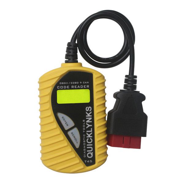 T45 Quicklynks Code Scanner CAN OBD2/EOBD V-A-G Code Reader T45 (Multilingual)