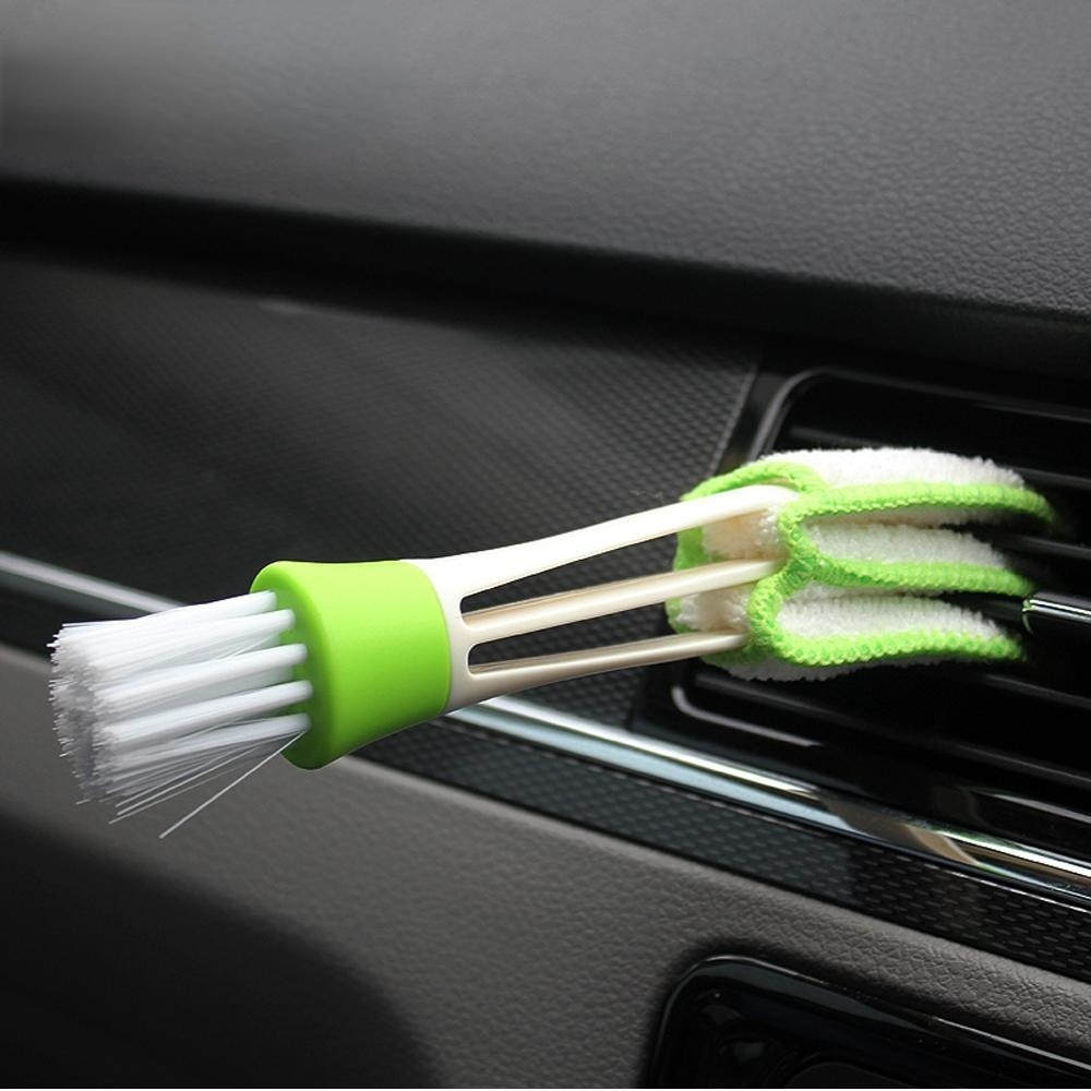 Car Air Conditioner Vent Slit Paint Cleaner Spot Rust Tar Spot Remover Brush Dusting Blinds Keyboard Cleaning Brush Car Wash XNC