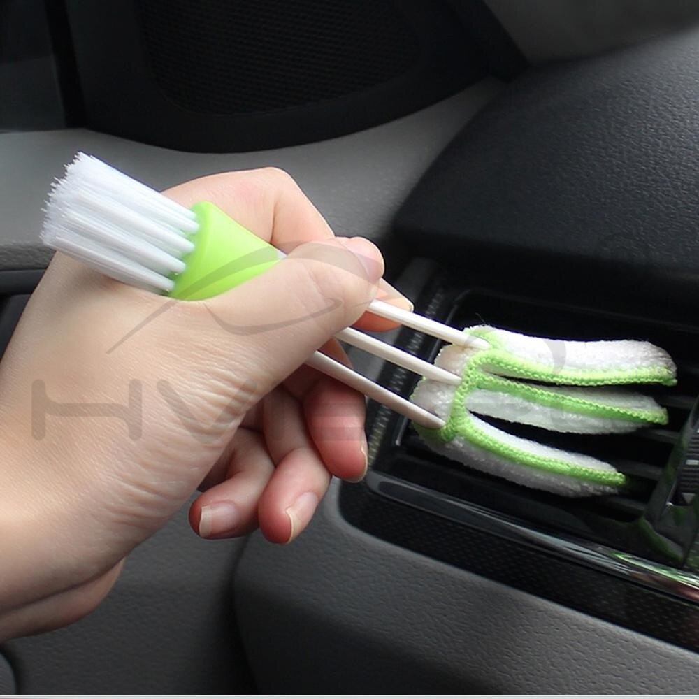Car Air Conditioner Vent Slit Paint Cleaner Spot Rust Tar Spot Remover Brush Dusting Blinds Keyboard Cleaning Brush Car Wash XNC