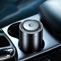 Car Air Freshener Purifier Auto Mini Magnetic Humidifier Freshner Car Air Outlet Diffuser Perfume Fragrance