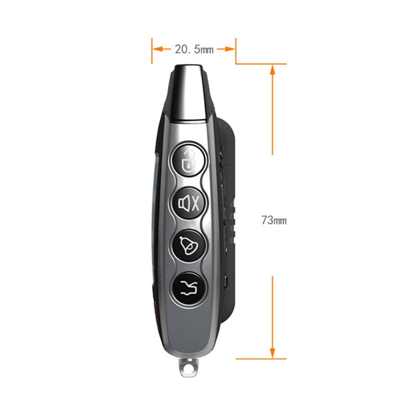 Keyless Start Engine Remote Control Two-Way Car Alarm With Autostart Security Central Locking Door Automation Immobilizer