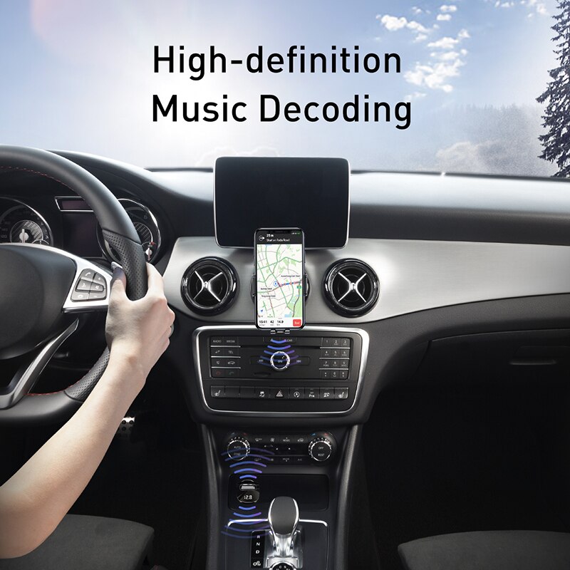 Car Aux Bluetooth Adapter Dual USB Car Charger FM Transmitter Handsfree Car Kit Auto Mp3 Player Bluetooth Car Receiver