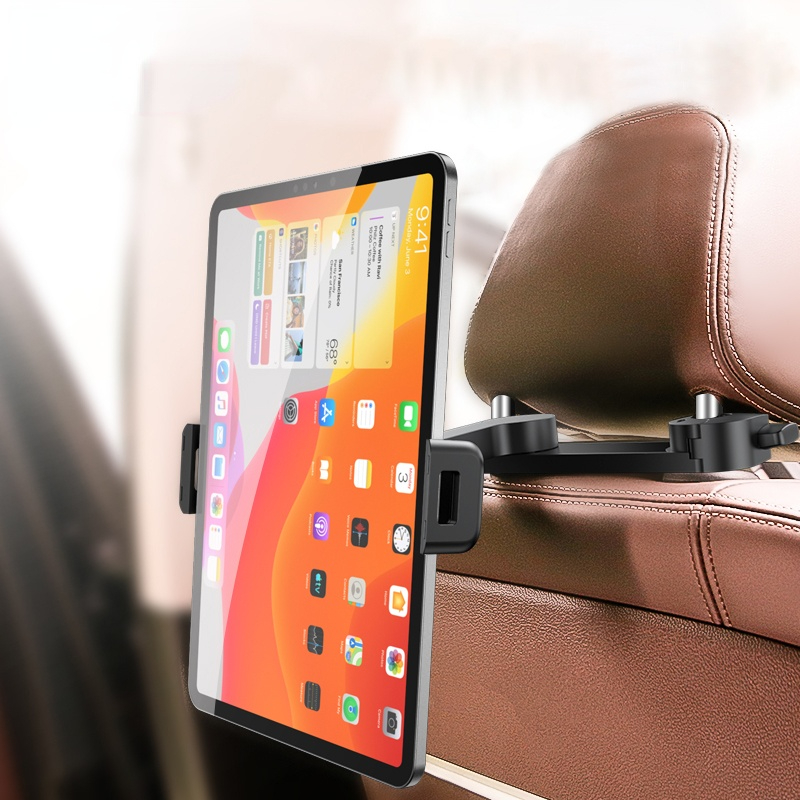 Car BackSeat Phone Holder Foldable Car Holder For iPad iPhone Samsung Tablet Universal Auto Back Seat Mount Stand Support