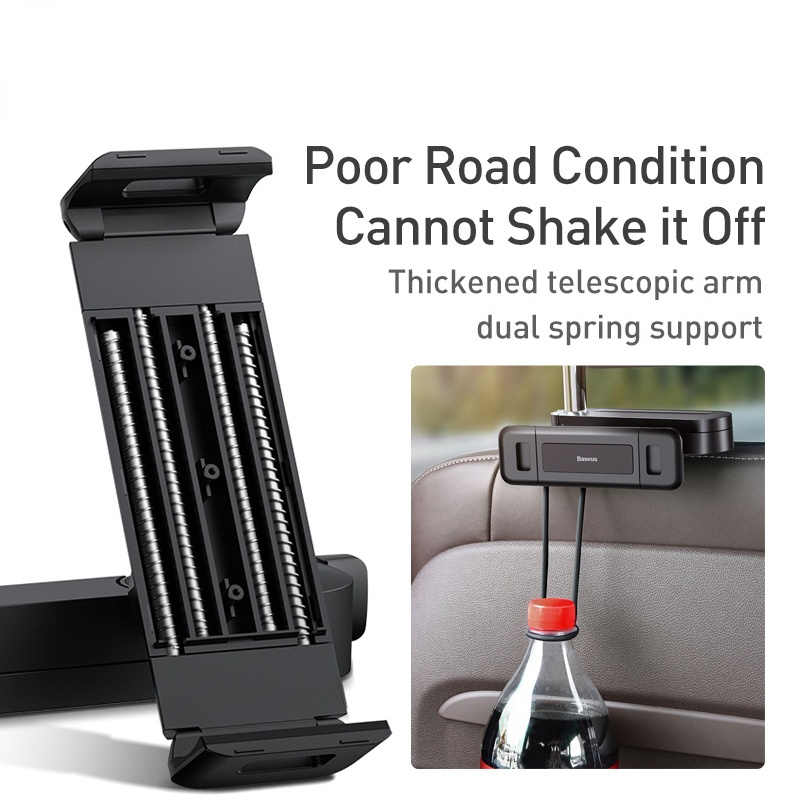 Car BackSeat Phone Holder Foldable Car Holder For iPad iPhone Samsung Tablet Universal Auto Back Seat Mount Stand Support