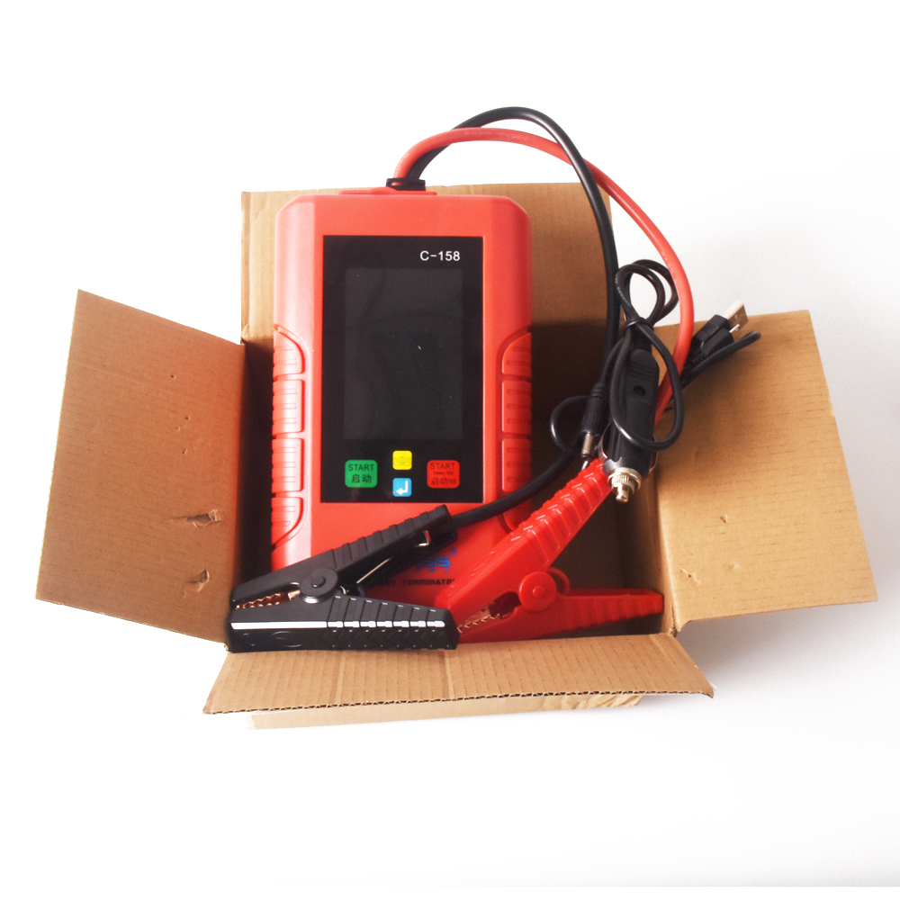 c-158 5v- 12v No Battery Super Capacitor Jump Starter Full Charged With Car Battery Emergency Start Power Capacitance