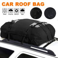 High Quality 109x86x43cm Waterproof Car Cargo Roof Bag Waterproof Rooftop Luggage Carrier Black Storage Travel Waterproof SUV Van