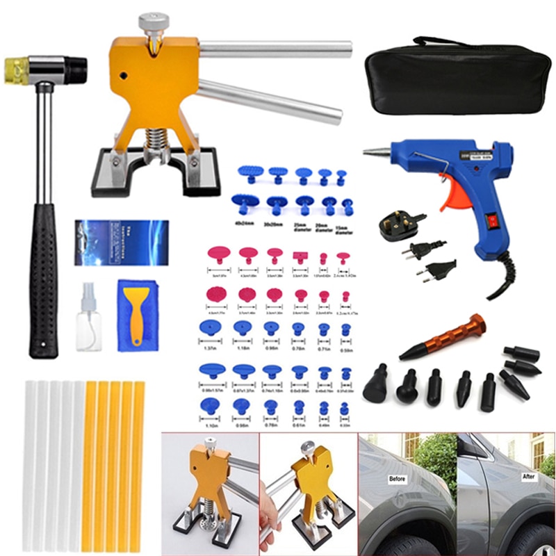 New Car Dent Repair Tools Automotive Body Repair Kit Vehicle Paintless Car Body Dent Removal Kits Auto Automatic Car Dent Puller
