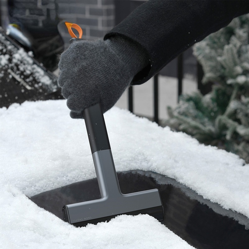 Car Ice Scraper Snow Remover Tool Windshield Deforst Scraper Soft Winter Crusher Wipe Auto Snow Shovel Ice Glass Cleaner