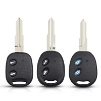 Car Key Case For Chevrolet LOVA Sail Epica Lechi Spark Remote Key 2 Buttons Uncut Blank Left/Right Blade Key Shell