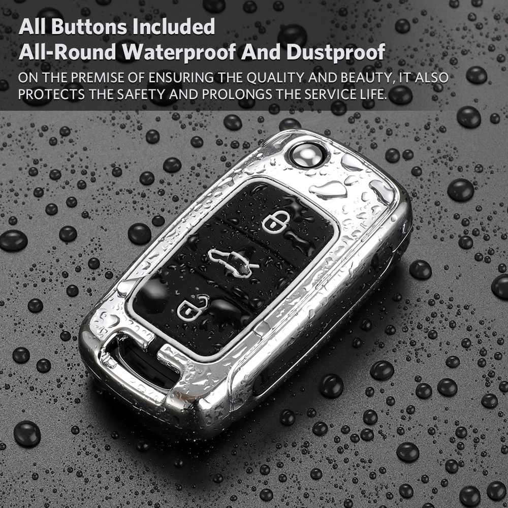 Car Key Case Cover for Volkswagen VW Polo Golf Passat Tiguan Beetle Candy Sagitar Aluminum Metal Shell Car Accessories