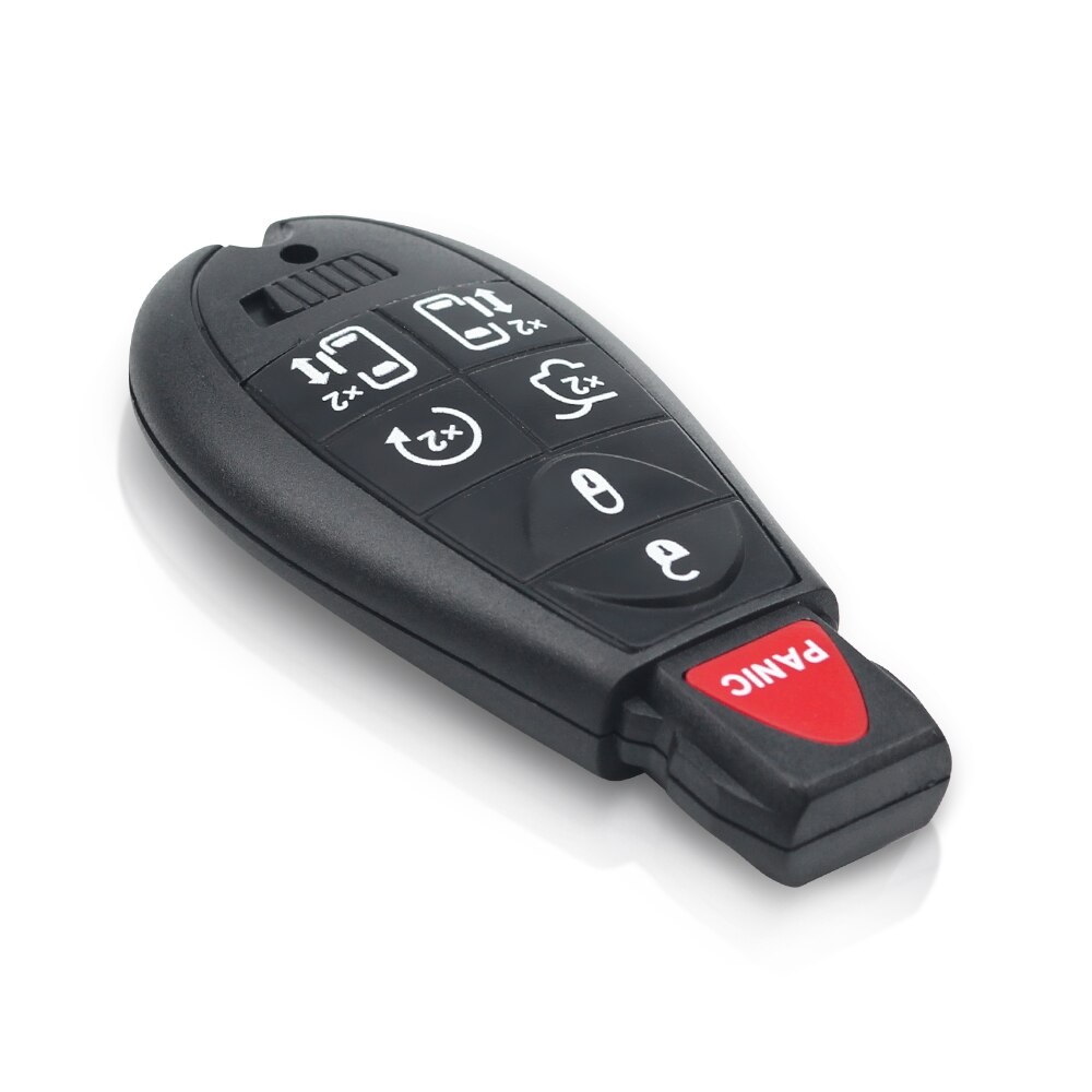 Car Key M3N5WY783X IYZ-C01C 433Mhz Fob 7 6+1 Buttons For Dodge Caravan Chrysler Town Country Jeep Remote Key Uncut Blade