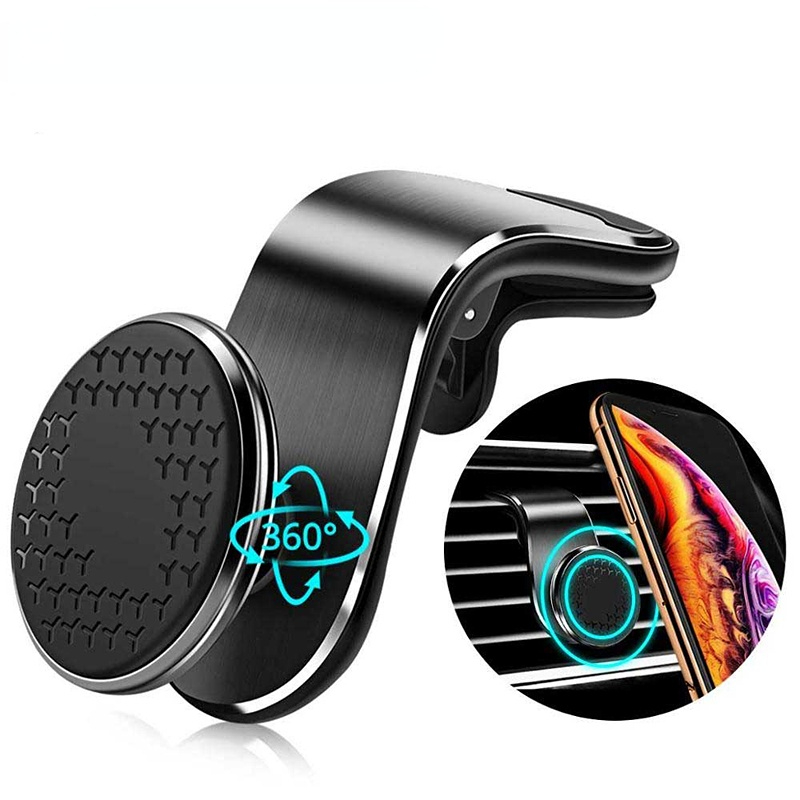 Car Phone Holder Universal Magnetic Air Vent Mount Phone Car Holder For iPhone Samsung Xiaomi GPS Support Car Gadget Accessories