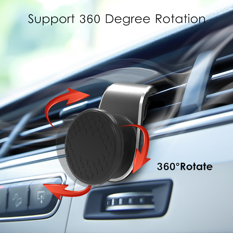 Car Phone Holder Universal Magnetic Air Vent Mount Phone Car Holder For iPhone Samsung Xiaomi GPS Support Car Gadget Accessories
