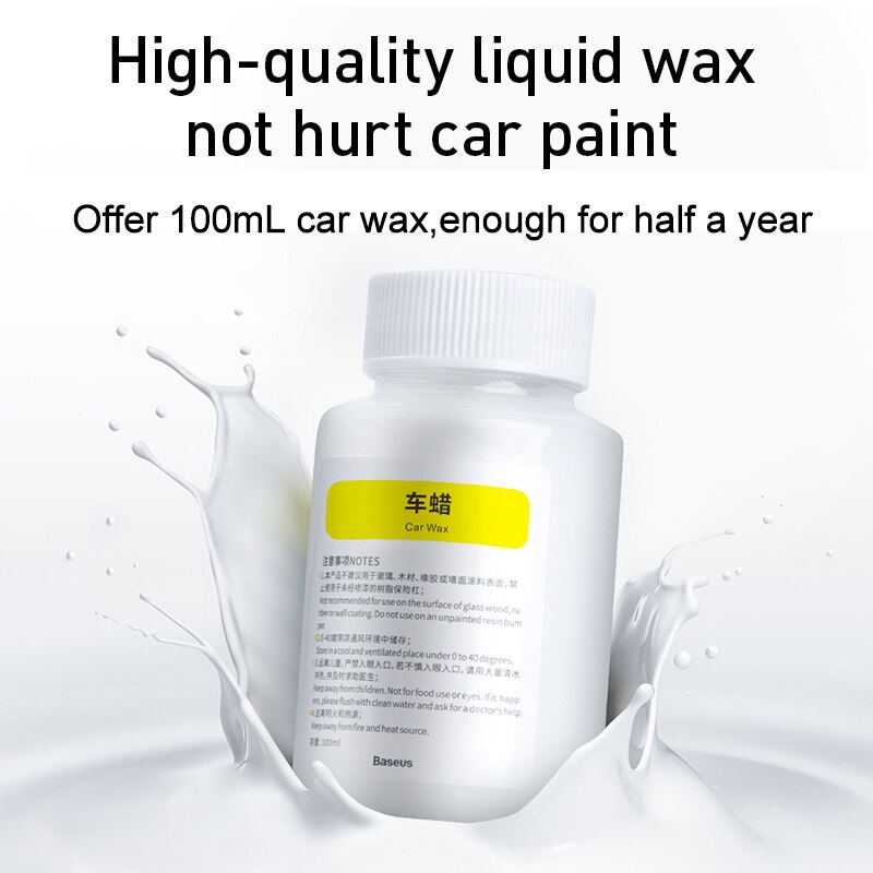 Car Polisher Scratch Repair Auto Manual Polishing Machine With 100ml Wax Auto Paint Care Clean Waxing Tool Car Detailing