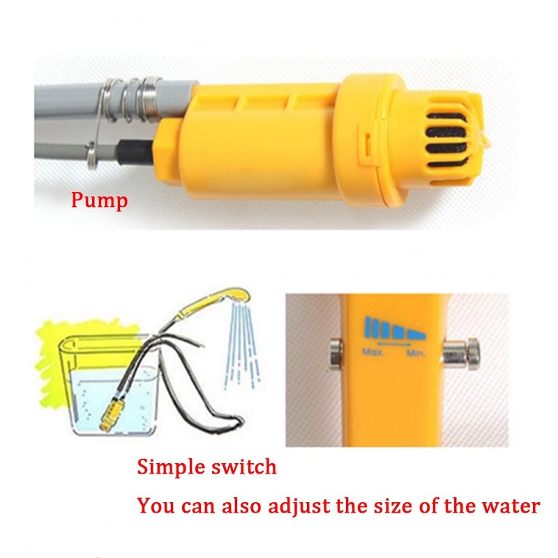 Car Rain Shower Sprayer Portable Camping Shower 12V Outdoor Car Wash Set Travel for Pet Dog Car Wash