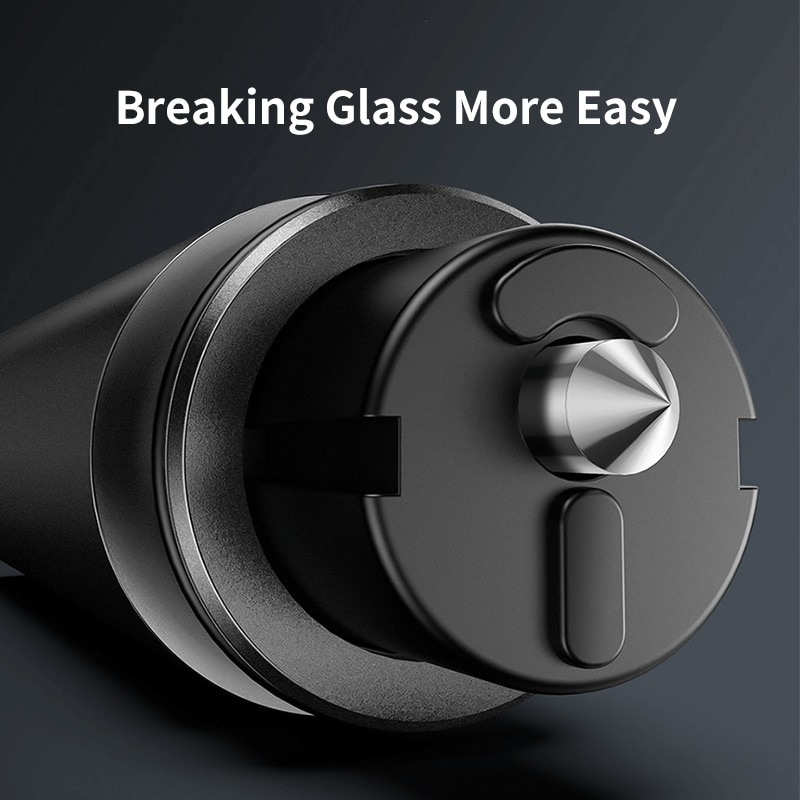 Car Safety Hammer Window Glass Breaker Auto Seat Belt Cutter Knife Life-Saving Escape Car Emergency Hammer Tool