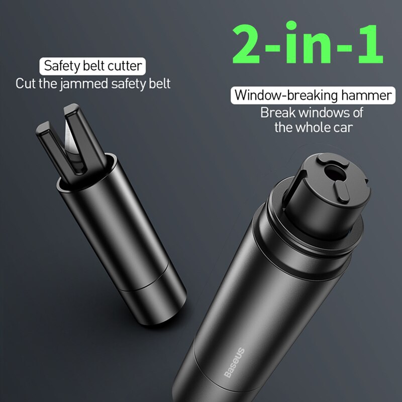 Car Safety Hammer Window Glass Breaker Auto Seat Belt Cutter Knife Life-Saving Escape Car Emergency Hammer Tool