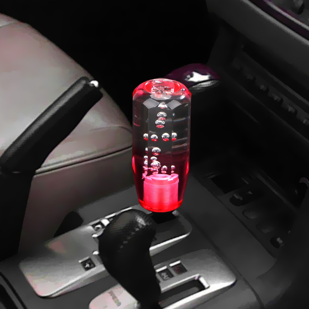 Shifter 10/15CM Car-styling Crystal Transparent Bubble Manual Transmission Car Gear Shift Knob Shift Knob Stick Universal