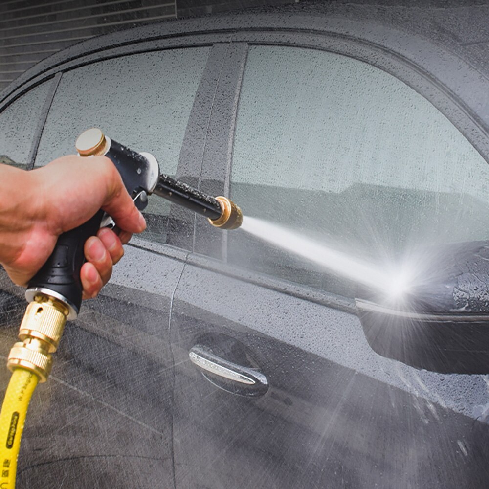 Car wash water gun nozzle water pipe hose household courtyard high pressure car wash water grab the car to wash the ground