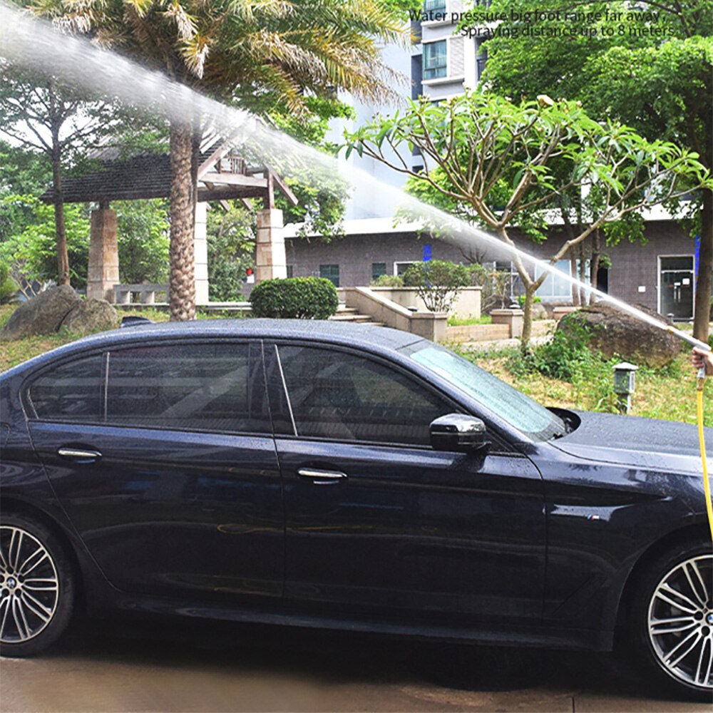 Car wash water gun nozzle water pipe hose household courtyard high pressure car wash water grab the car to wash the ground