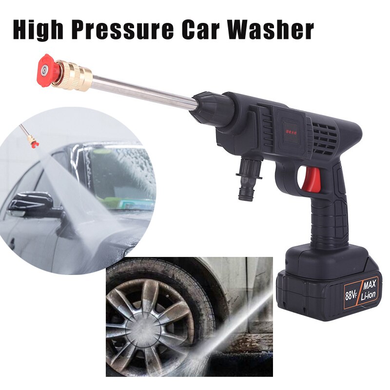 Car washer gun 70Bar 1500W High Pressure cordless Car Wash tool
