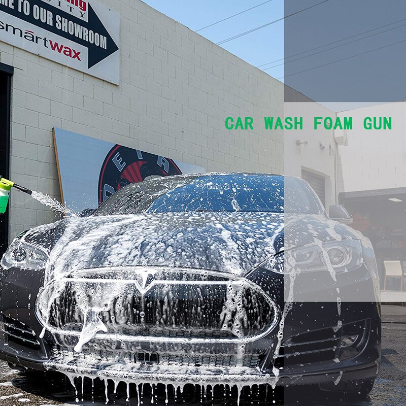 1L Adjustable Car Washer Foam Nozzle Car Washing Foam Gun  Cleaning Foamer Pot Lance Water Soap Shampoo Sprayer Spray Foam Gun
